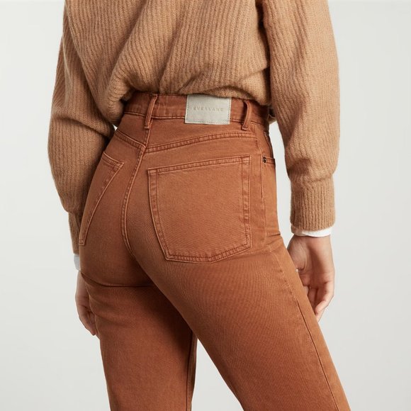Everlane The Way High Jean in Rich Earth - Size 23 - Picture 4 of 7